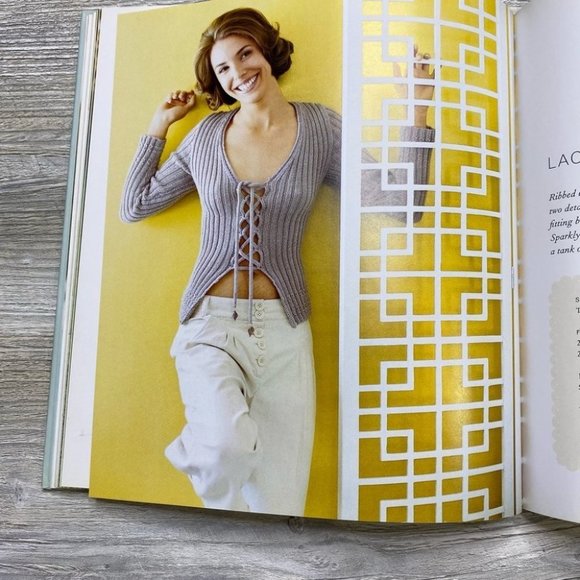 Knitting Lingerie Style Hardcover Book - Picture 11 of 11